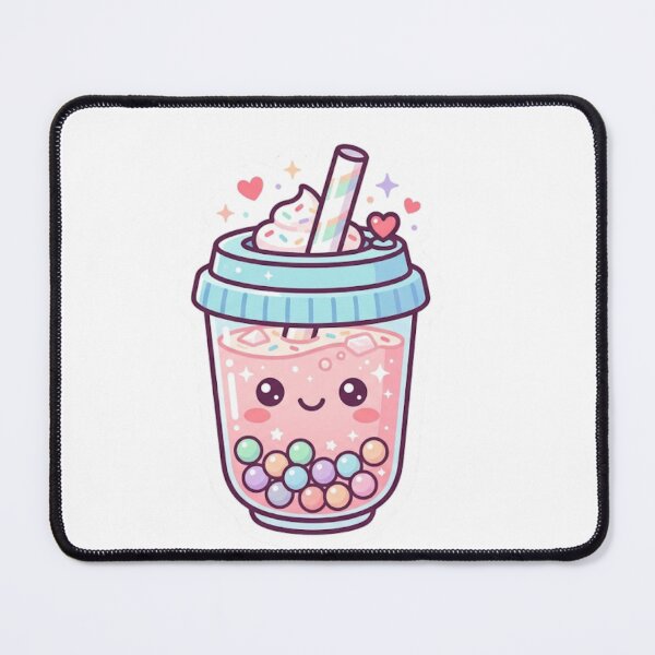 Item preview, Kawaii Bubble Tea – Cute Boba Sticker designed and sold by Cerys-GS.