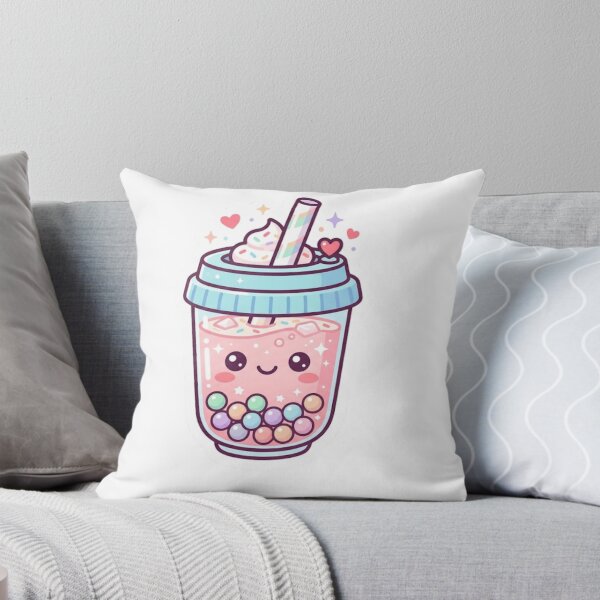 Item preview, Kawaii Bubble Tea – Cute Boba Sticker designed and sold by Cerys-GS.