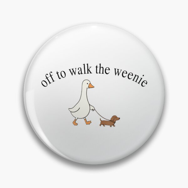 Item preview, Off To Walk My Weenie designed and sold by Muslims_place.