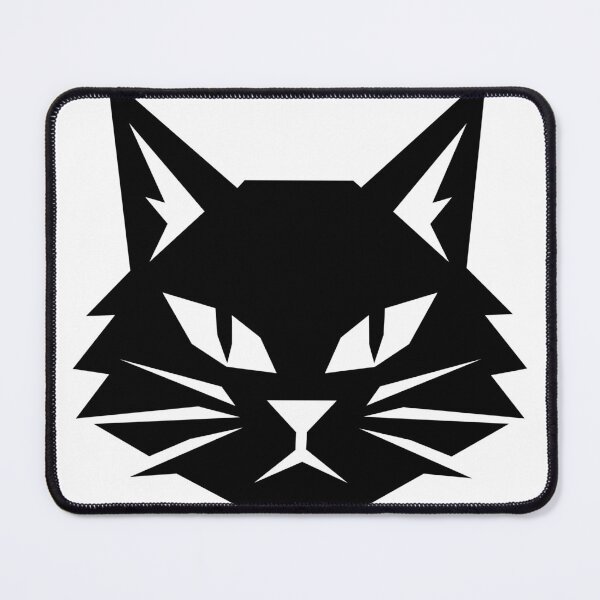 Item preview, Black Cat – Gothic Witchy Geometric Art designed and sold by matybrak.