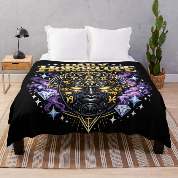 Item preview, Mystical Zodiac Mask Daily Horoscope Astrology Design designed and sold by irfanshikh.