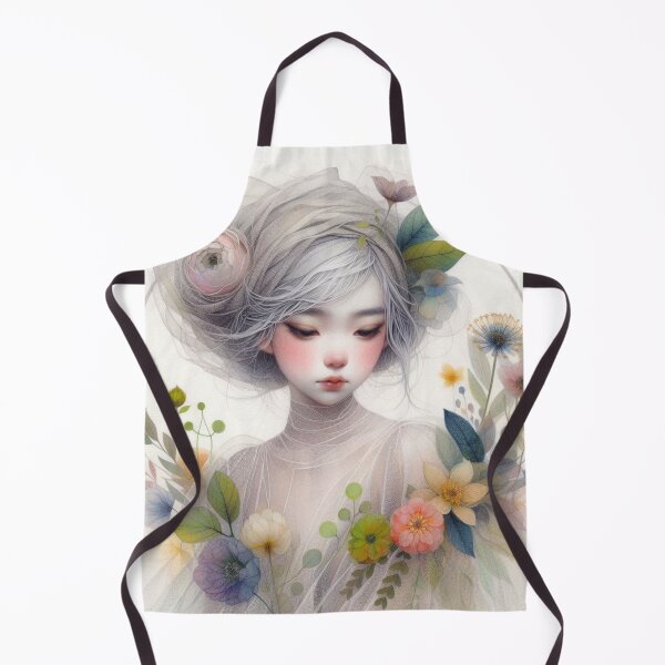 Item preview, Serene Spring Girl designed and sold by Beyondnote-Art.