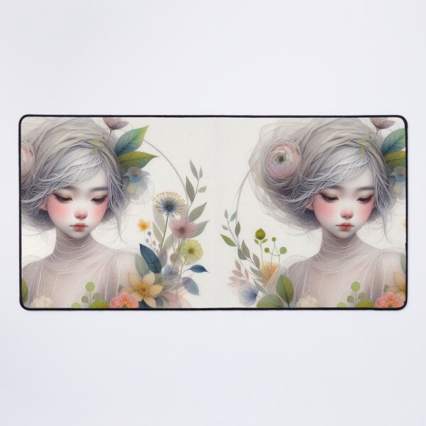 Item preview, Serene Spring Girl designed and sold by Beyondnote-Art.