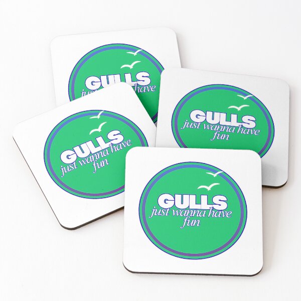 Item preview, Copy Of Gulls Just Wanna Have Fun designed and sold by HeidiVintageArt.