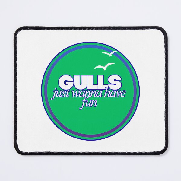 Item preview, Copy Of Gulls Just Wanna Have Fun designed and sold by HeidiVintageArt.