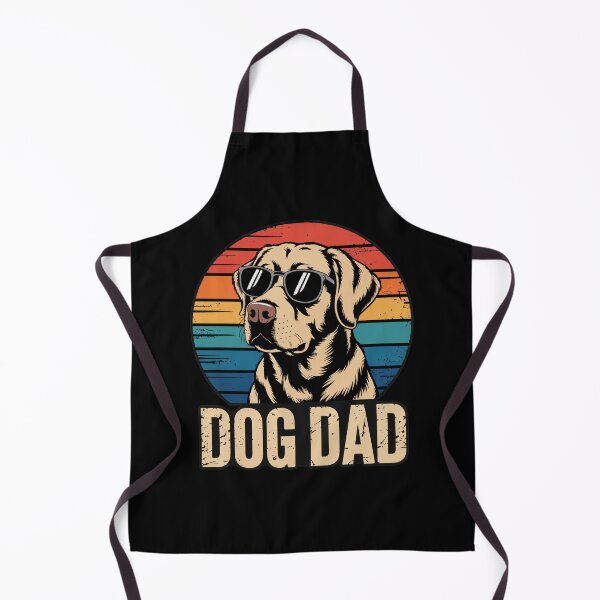 Item preview, Dog Dad Cool Retro Sunset Labrador designed and sold by SoyLamderma.