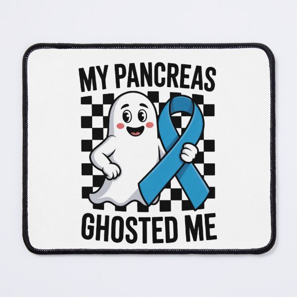 Item preview, Type 1 Diabetes Halloween Ghost designed and sold by borutawear.