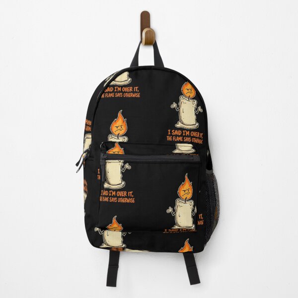 Item preview, I Said I'm Over It, The Flame Says Otherwise - Funny Candle Design designed and sold by KansydMerch.
