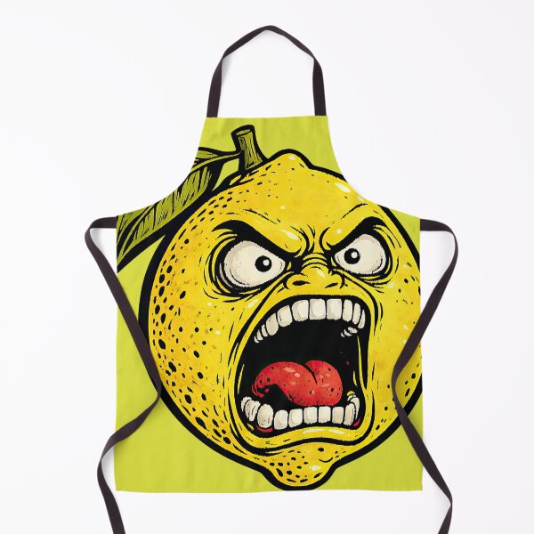 Item preview, Angry Screaming Lemon – Retro Skate Cartoon Art designed and sold by obstinator.