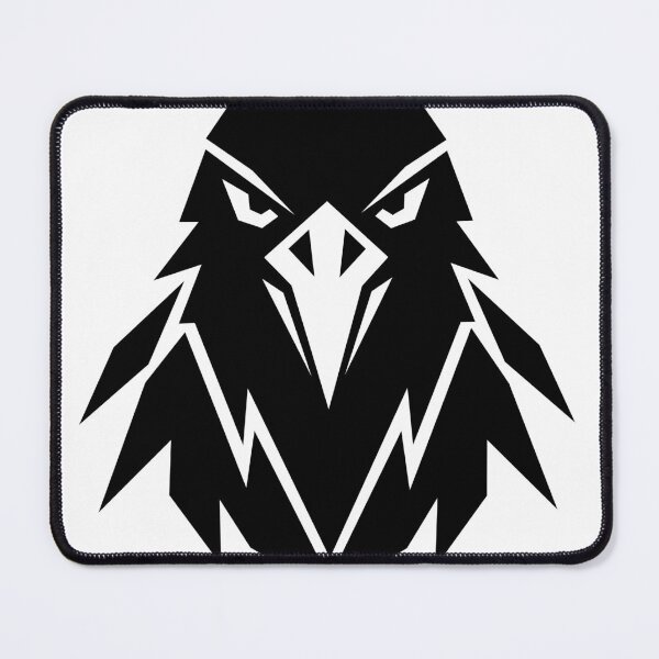 Item preview, Dark Raven – Gothic Geometric Bird designed and sold by matybrak.
