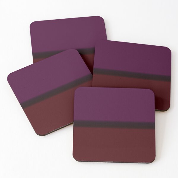 Item preview, Eggplant Purple and Maroon Color Block  designed and sold by pluielegere.