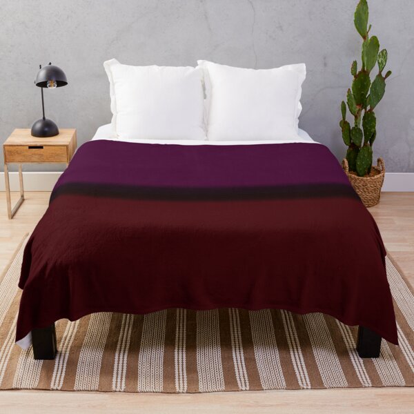 Item preview, Eggplant Purple and Maroon Color Block designed and sold by pluielegere.
