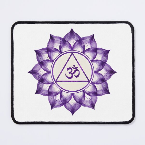 Item preview, Sahasrara Crown Chakra Om Symbol Art designed and sold by NeuralLoft Frequency.