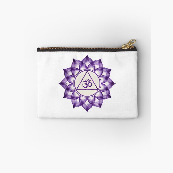 Artikelvorschau, Sahasrara Crown Chakra Om Symbol Art entworfen und verkauft von NeuralLoft Frequency.