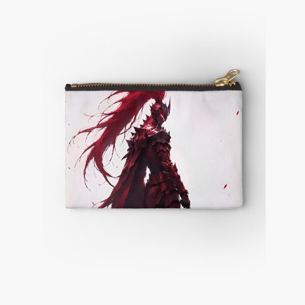 Item preview, Crimson Dark Knight – Red Warrior with Long Hair and Greatsword designed and sold by Dyan4.