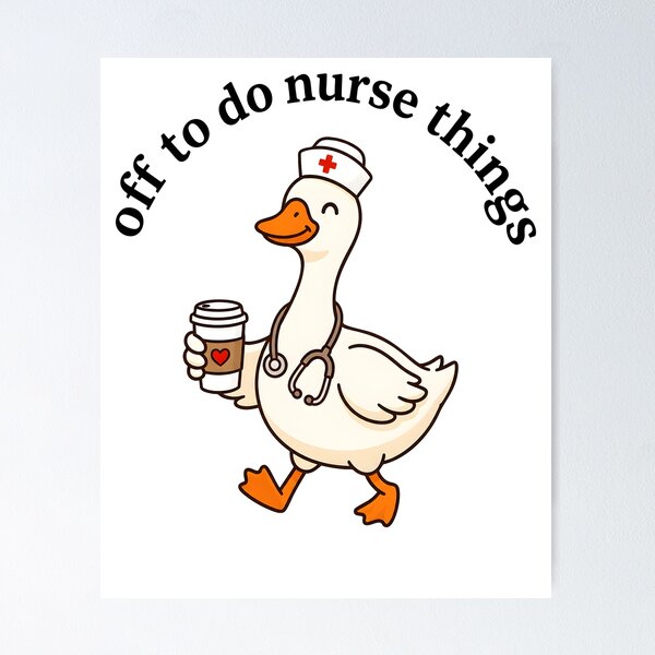 Item preview, Off To Do Nurse Things designed and sold by Rucrative5698.