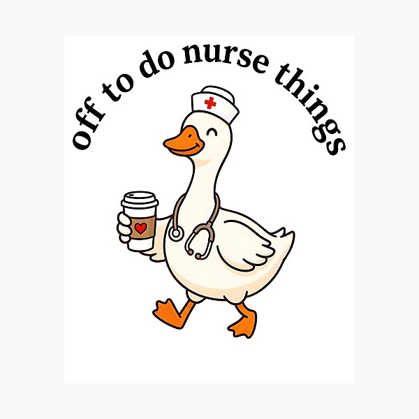 Item preview, Off To Do Nurse Things designed and sold by Rucrative5698.
