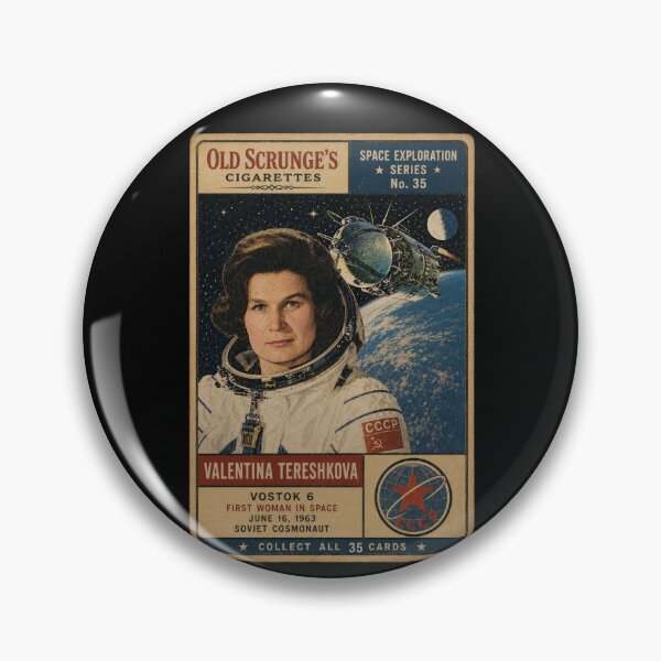 Item preview, Valentina Tereshkova - Trading Card designed and sold by halibutgoatramb.