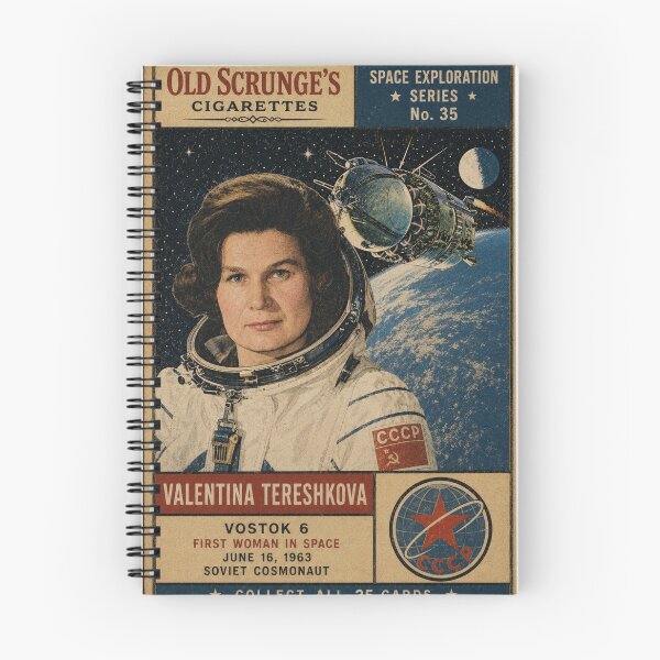 Item preview, Valentina Tereshkova - Trading Card designed and sold by halibutgoatramb.