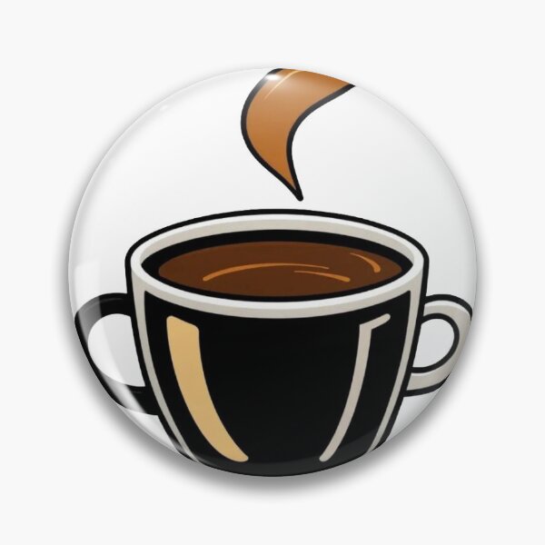 Item preview, Coffee Lover Sticker – Cute Coffee Cup & Hot Coffee Lover Vinyl Sticker designed and sold by surbhiArt.