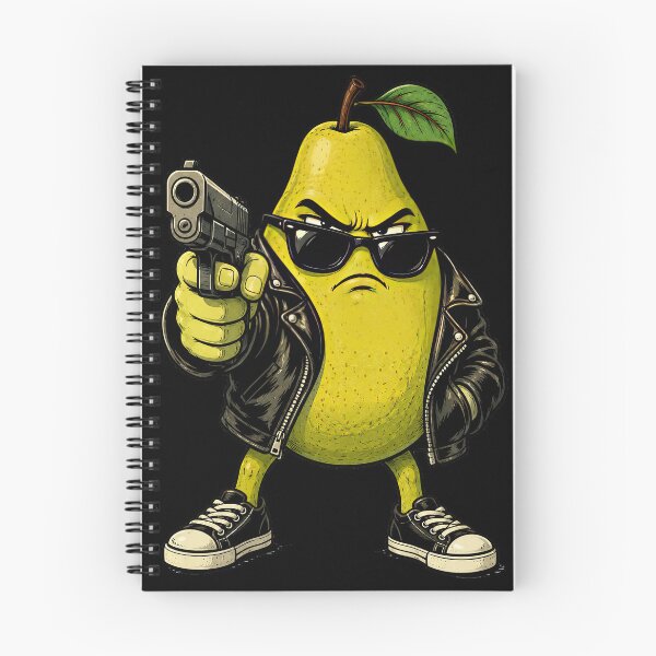 Item preview, Pear Pressure – Punk Pear Retro Cartoon designed and sold by obstinator.