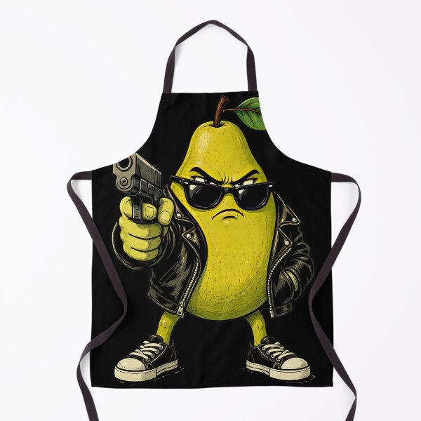 Item preview, Pear Pressure – Punk Pear Retro Cartoon designed and sold by obstinator.