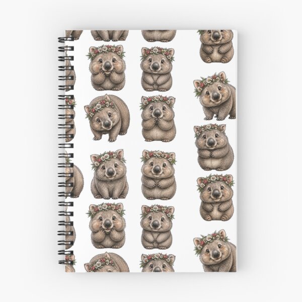 Item preview,  You’ll Fall in Love with 9 Cute Wombats designed and sold by BRETT'S ART STUDIO.