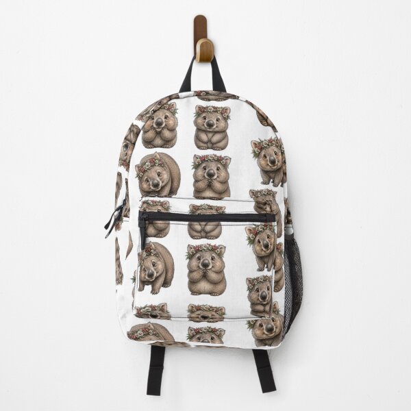 Item preview, You’ll Fall in Love with 9 Cute Wombats designed and sold by BRETT'S ART STUDIO.