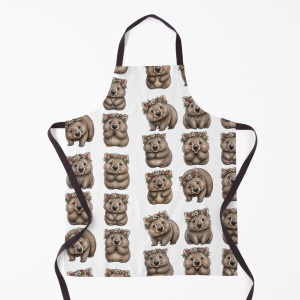 Item preview, You’ll Fall in Love with 9 Cute Wombats designed and sold by BRETT'S ART STUDIO.