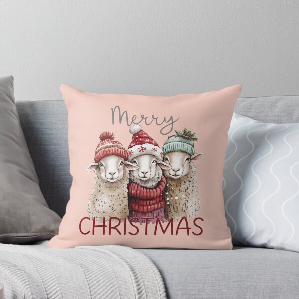 Item preview, Cozy Christmas Sheep – Cute Holiday designed and sold by Sed94.