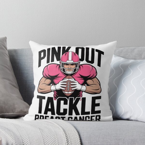 Item preview, Football Breast Cancer Awareness Ribbon designed and sold by borutawear.