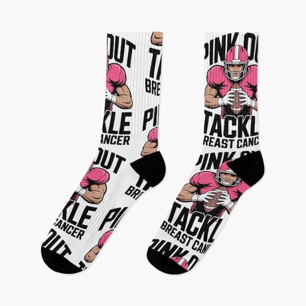 Item preview, Football Breast Cancer Awareness Ribbon designed and sold by borutawear.