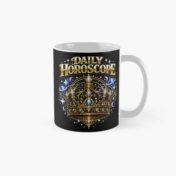 Item preview, Celestial Crown Zodiac Daily Horoscope Astrology Design designed and sold by irfanshikh.