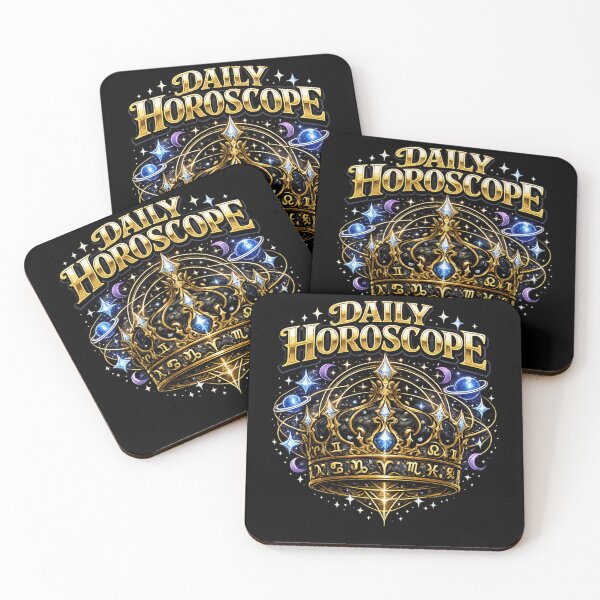 Item preview, Celestial Crown Zodiac Daily Horoscope Astrology Design designed and sold by irfanshikh.