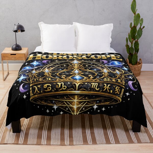 Item preview, Celestial Crown Zodiac Daily Horoscope Astrology Design designed and sold by irfanshikh.