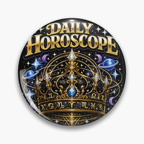Item preview, Celestial Crown Zodiac Daily Horoscope Astrology Design designed and sold by irfanshikh.