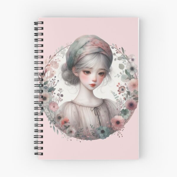 Item preview, Serene Spring Girl designed and sold by Beyondnote-Art.
