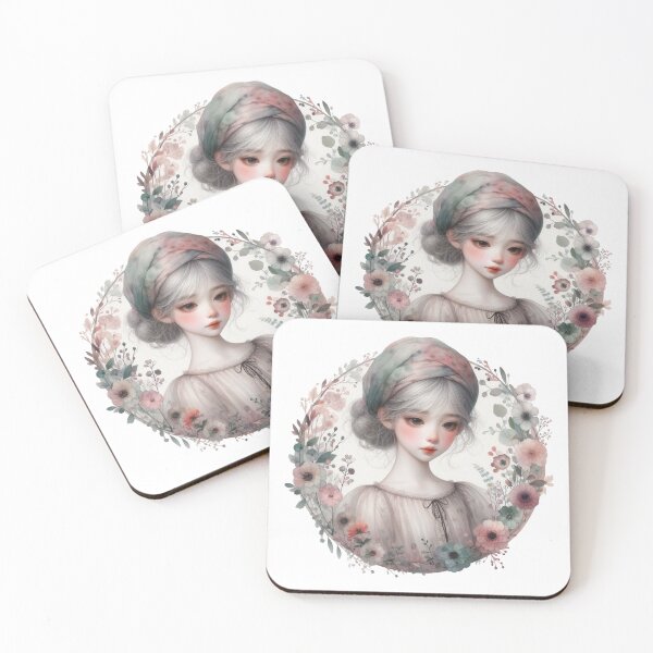 Item preview, Serene Spring Girl designed and sold by Beyondnote-Art.