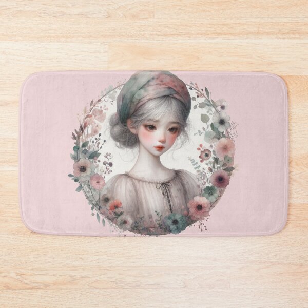 Item preview, Serene Spring Girl designed and sold by Beyondnote-Art.