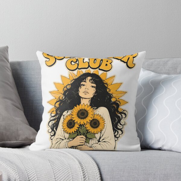 Item preview, Sunflower Club Vintage Botanical Girl designed and sold by CrimsonThorn56.