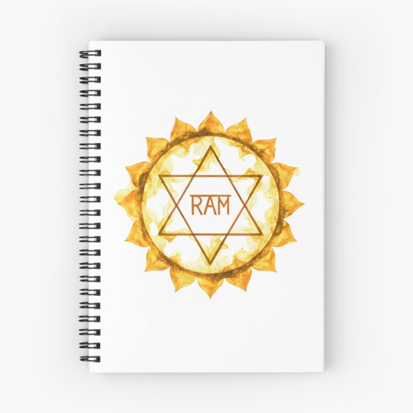 Item preview, Manipura Solar Plexus Chakra Ram Art designed and sold by NeuralLoft Frequency.