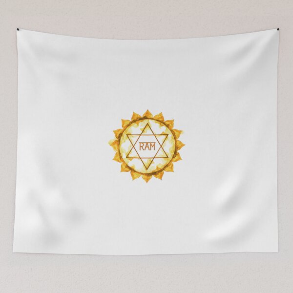 Item preview, Manipura Solar Plexus Chakra Ram Art designed and sold by NeuralLoft Frequency.