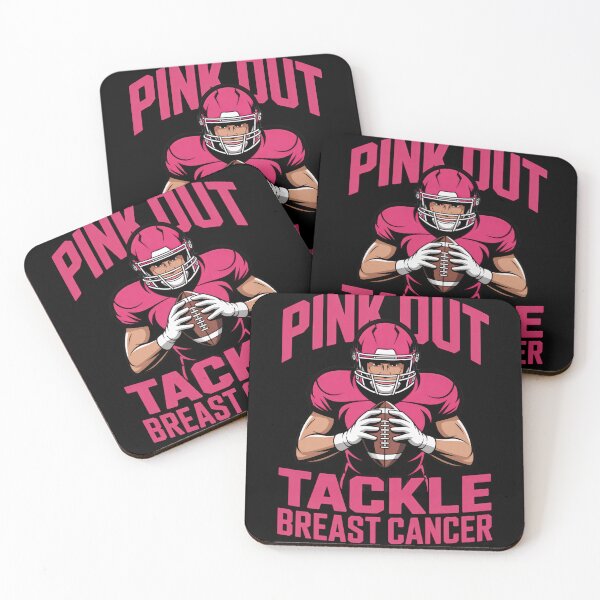 Item preview, Football Breast Cancer Awareness Ribbon designed and sold by borutawear.