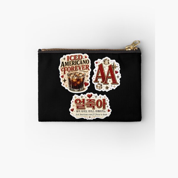 Item preview, Iced Americano Forever Korean Coffee Lover designed and sold by Jasardpu.