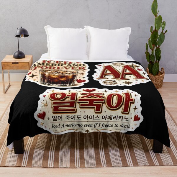 Item preview, Iced Americano Forever Korean Coffee Lover designed and sold by Jasardpu.