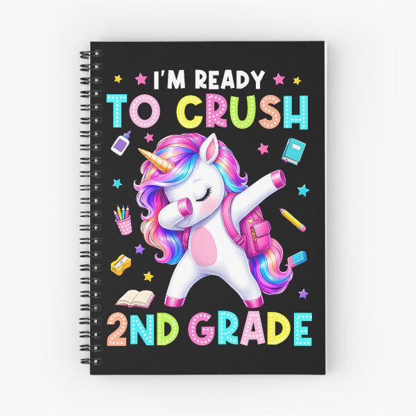 Item preview, I'm Ready To Crush 2Nd Grade Unicorn Back To School Girls designed and sold by EckhardGlaser.