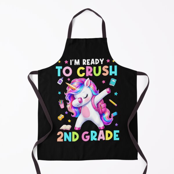 Item preview, I'm Ready To Crush 2Nd Grade Unicorn Back To School Girls designed and sold by EckhardGlaser.