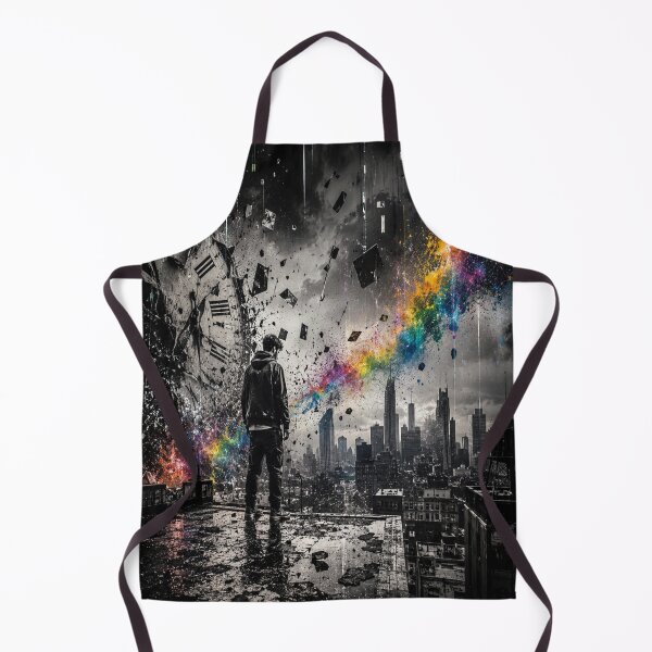 Item preview, Crack in the Horizon - Urban Artwork designed and sold by Personiq Kaleido.