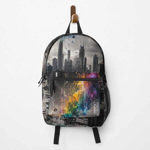 Item preview, Crack in the Horizon - Urban Artwork designed and sold by Personiq Kaleido.