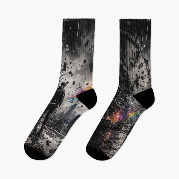 Item preview, Crack in the Horizon - Urban Artwork designed and sold by Personiq Kaleido.